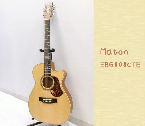 トミー・エマニュエルシグネチャーモデル！Maton EBG808CTE 入荷致しました！