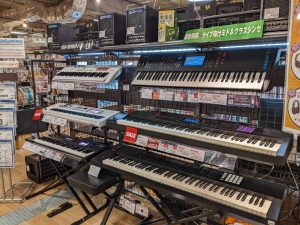 【大宮店】シンセサイザーの選び方・ラインナップ　軽音学部・バンド活動・作曲などニーズに合わせてご紹介