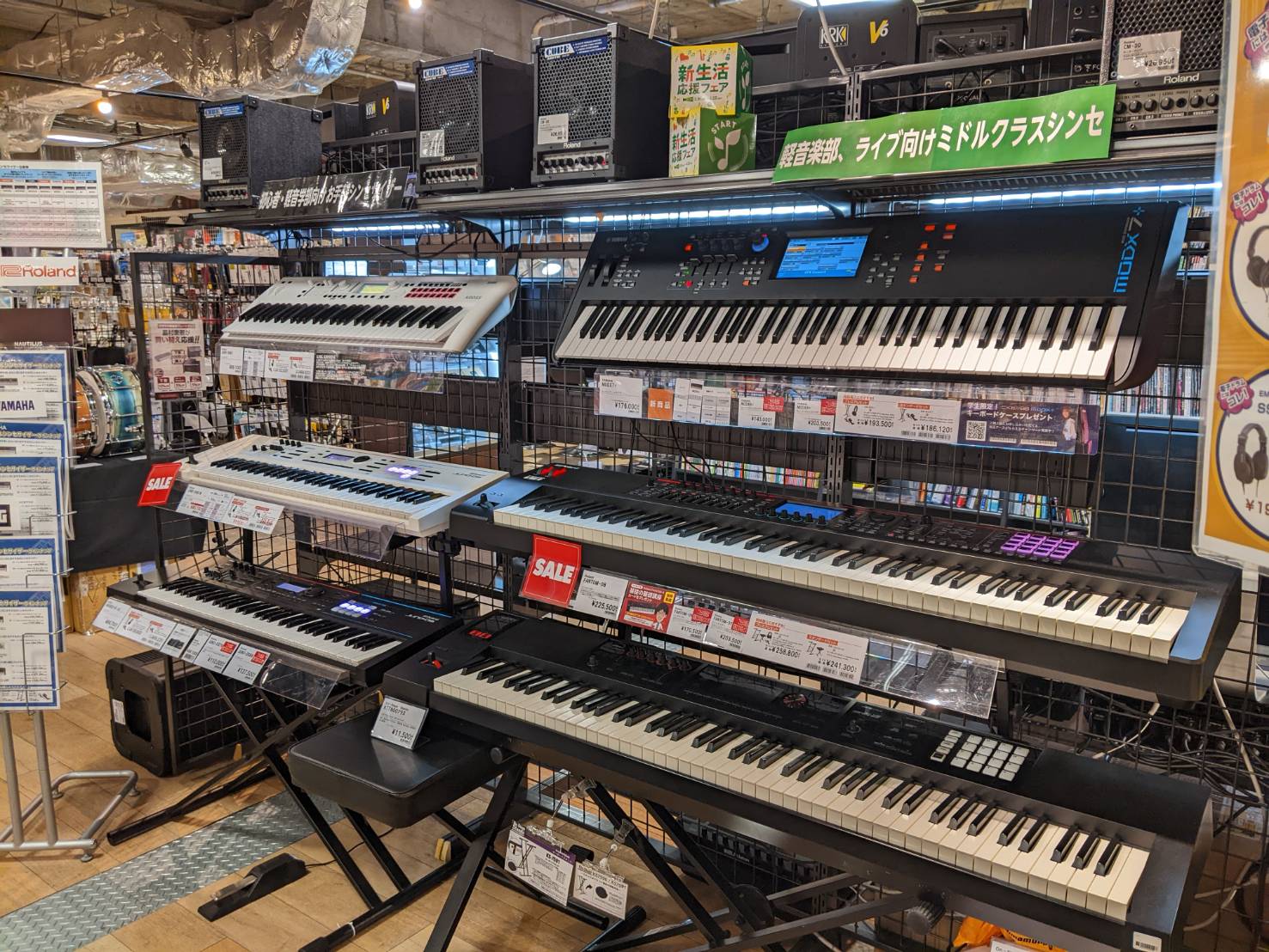 【大宮店】シンセサイザーの選び方・ラインナップ　軽音学部・バンド活動・作曲などニーズに合わせてご紹介