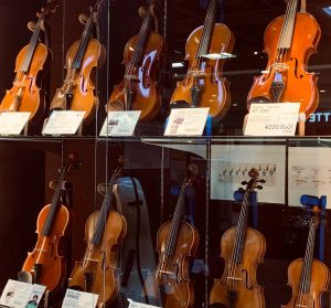 ヴァイオリン＆ヴァイオリン弓 展示楽器一覧　 Violin & Bows Stock List