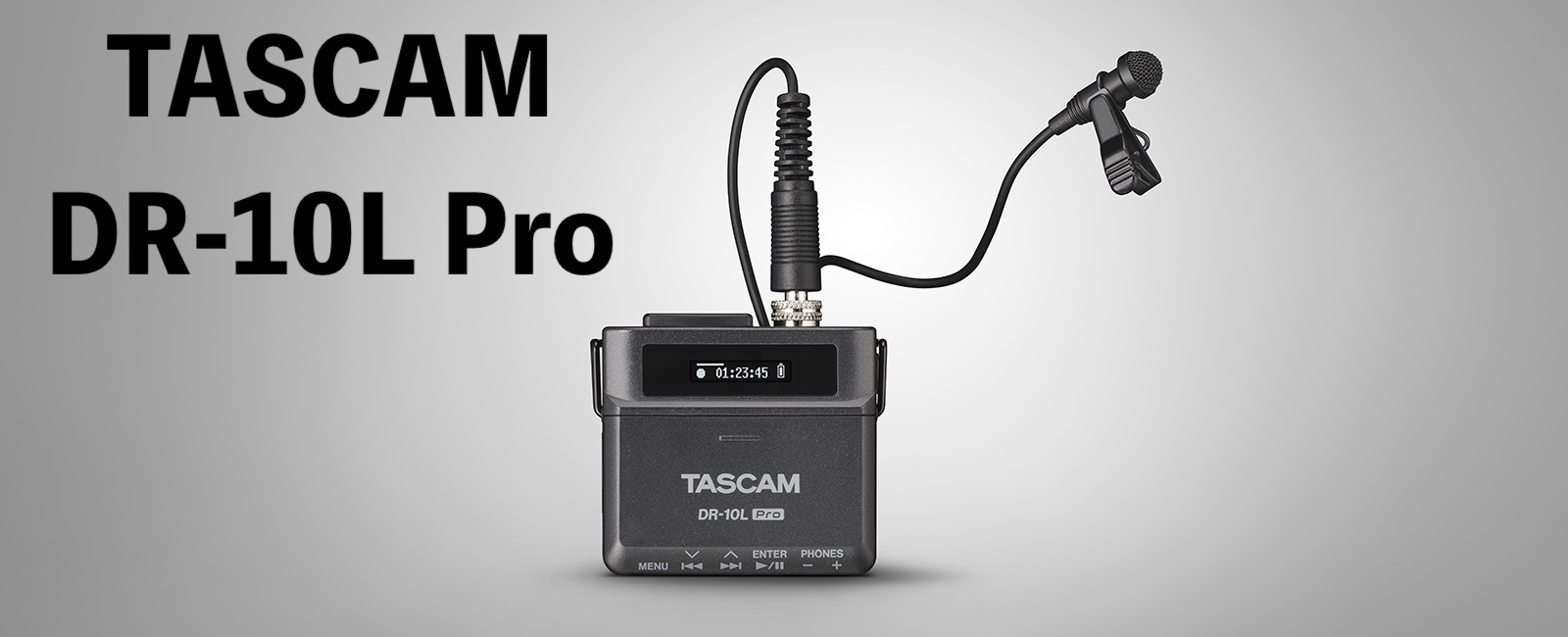 TASCAMの32bit float対応ピンマイクレコーダーDR-10L Proが入荷！当店にてお取扱い中！