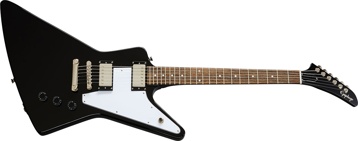 ギブソンデザインを継承!【Epiphone】 Explorer Ebony 大分店に入荷致しました！