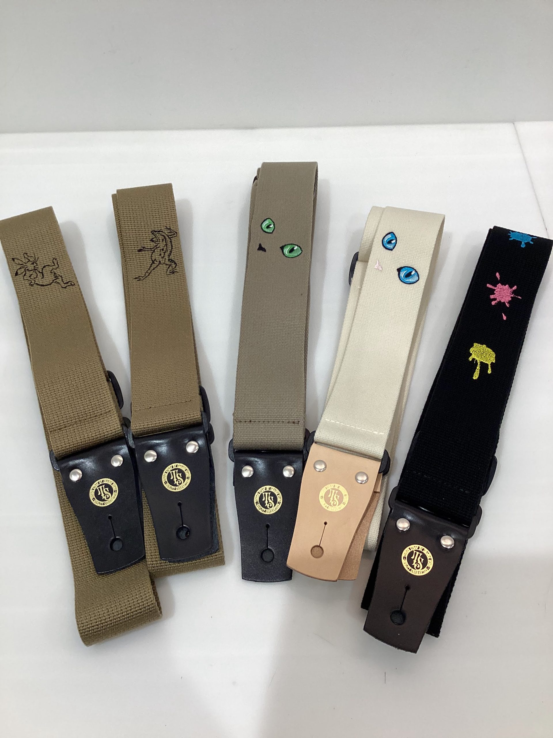 【ギター】TENDER STRAP　5種類　スタイリング集！！