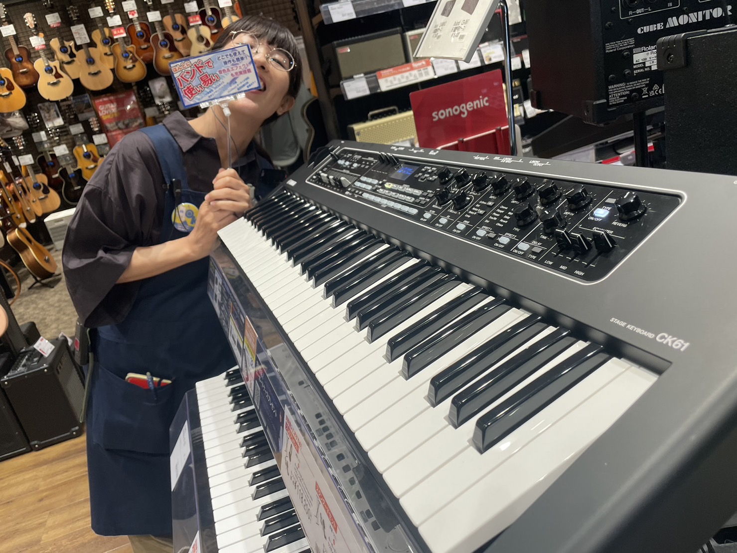 バンド向けシンセサイザーのおすすめ【CK61】展示あります★ライブの即戦力ならコレ！