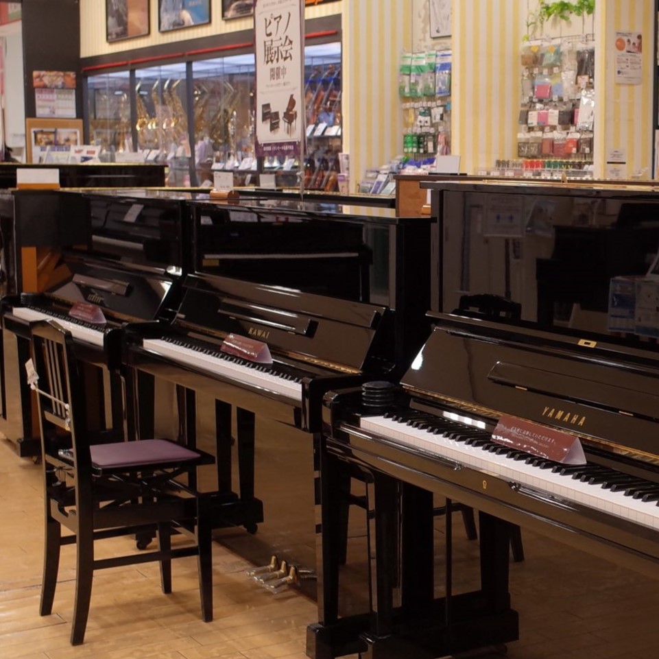札幌での新品・中古アップライトピアノを選びは、イオンモール札幌平岡店へ！