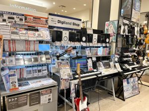 【音楽制作を応援♬】当店自慢のDTM(作曲)、音楽/ゲーム配信、シンセサイザーなど各デジタルコーナーをご紹介♪埼玉県で機材を選ぶなら是非レイクタウン店へ！