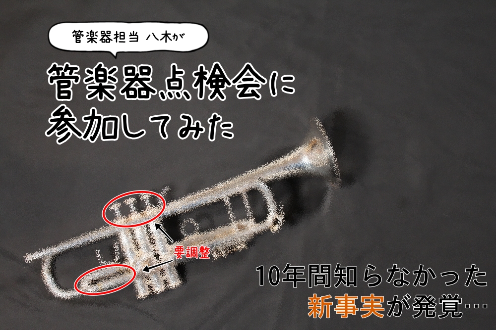10年以上放置していたMy楽器を点検に出してみた【管楽器点検会】