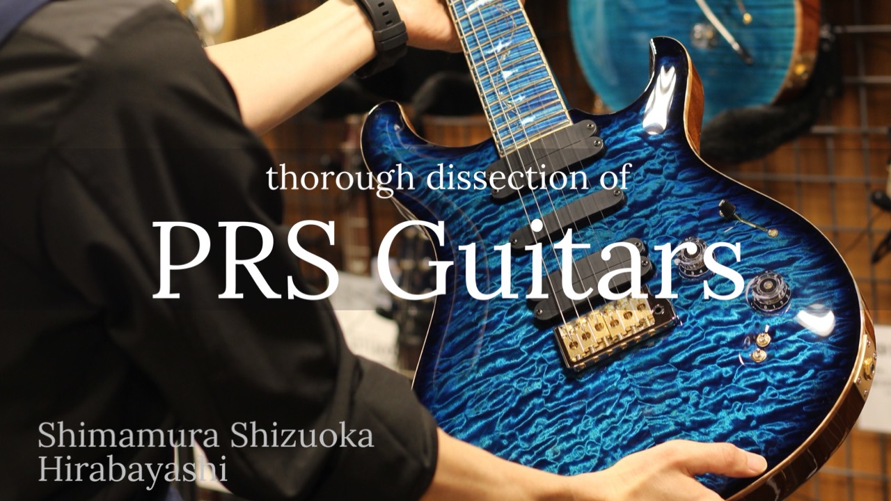 【Paul Reed Smith】PRSギター徹底解剖シリーズ！Vol.4 ～Sivler Sky USA or SE～