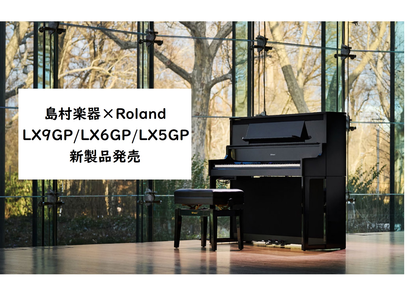 【電子ピアノ新製品】RolandのLXシリーズ発売！【演奏動画あり】