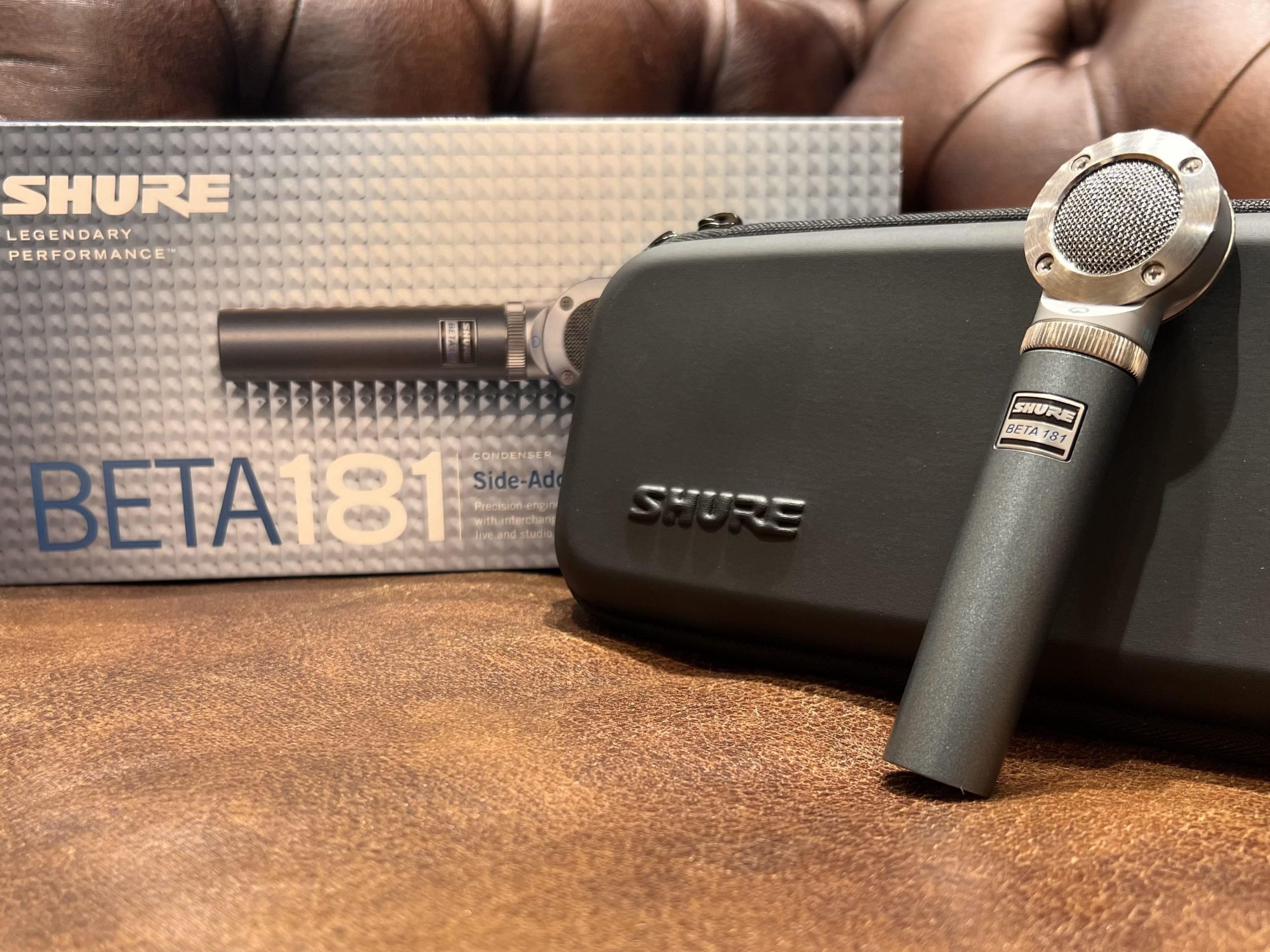 楽器の録音をする方におすすめなワンランク上のマイク【SHURE BETA181】