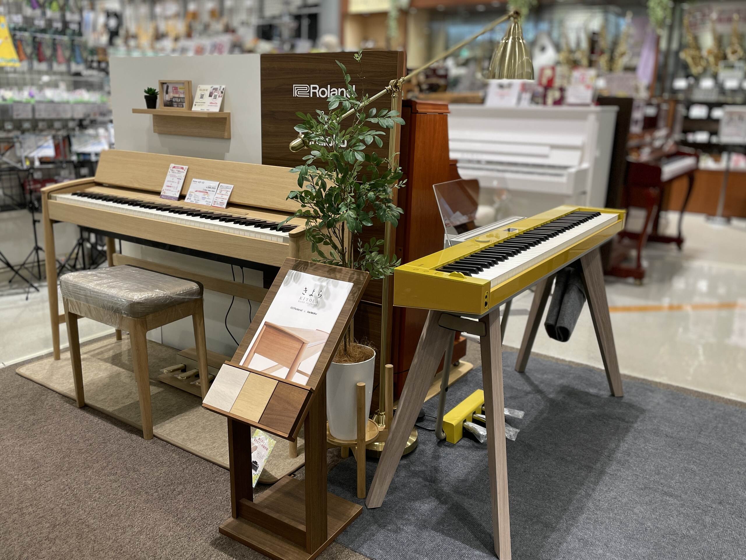 電子ピアノ展示機種一覧｜2026年最新｜ららぽーと柏の葉店に“今”展示している機種がご覧いただけます♪