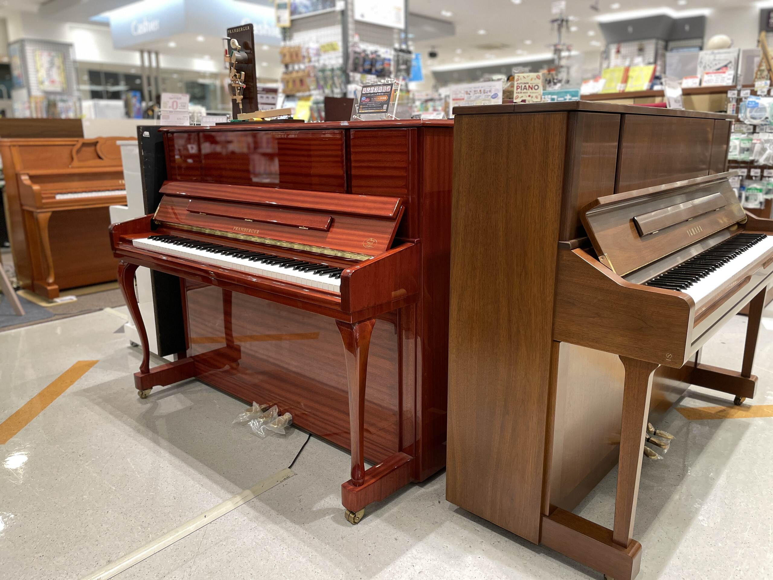 🎹中古アップライトピアノ いつでも展示中！1点限りの出会いがここに♡