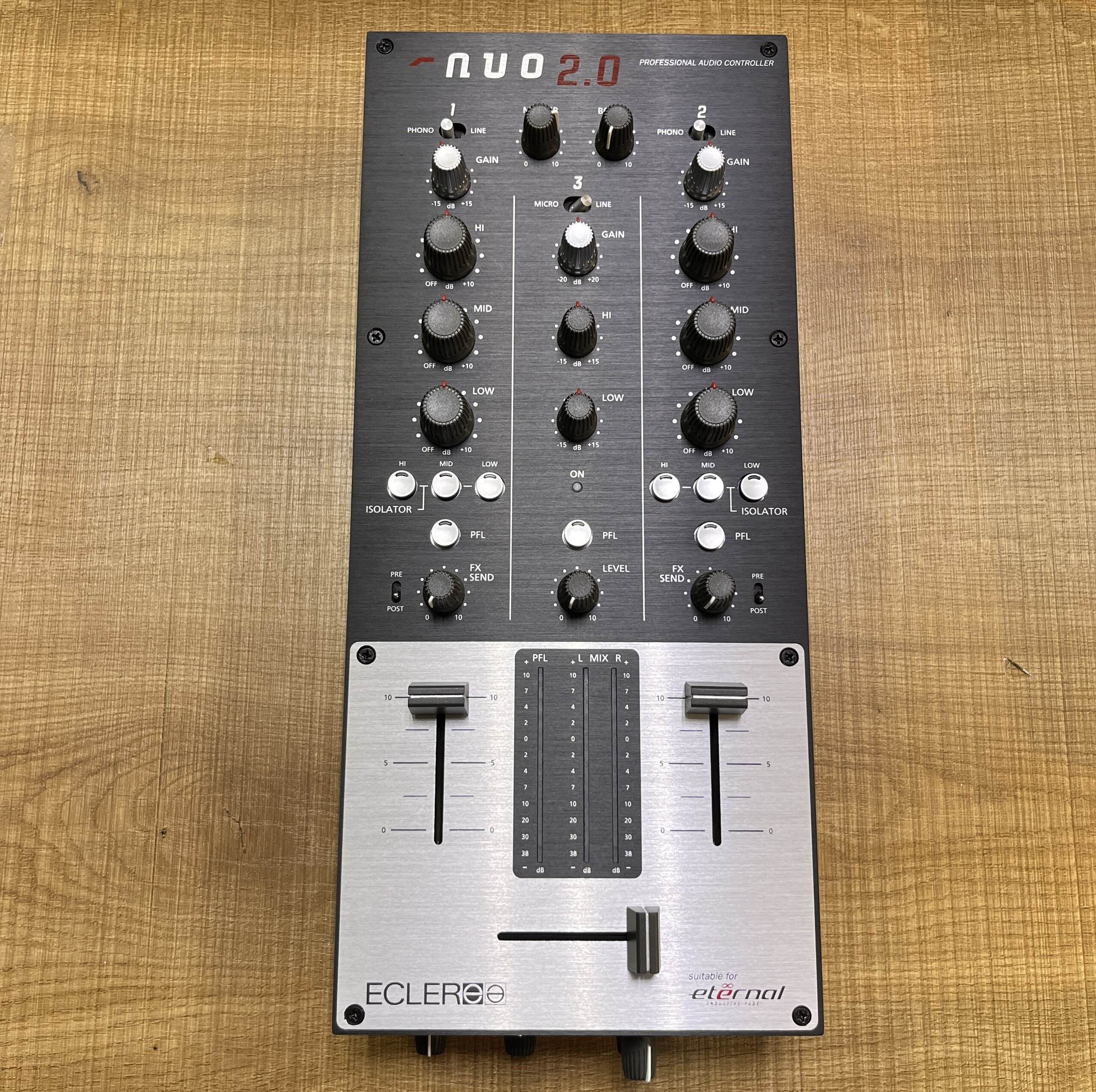 音質が良くて、スクラッチ対応！ECLER NUO2.0入荷！