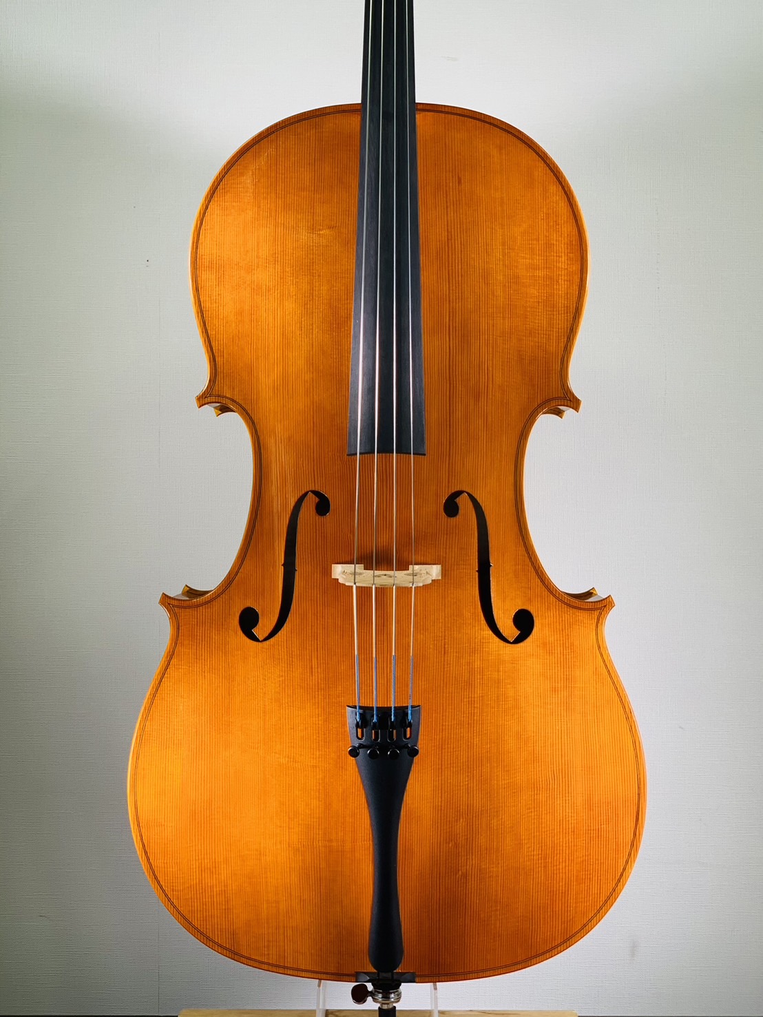 ＜Violoncello＞ Shinobu Sakamoto, Italy – Cremona, 2023, Model; Antonio Stradivari　チェロ　坂本忍（さかもと しのぶ）