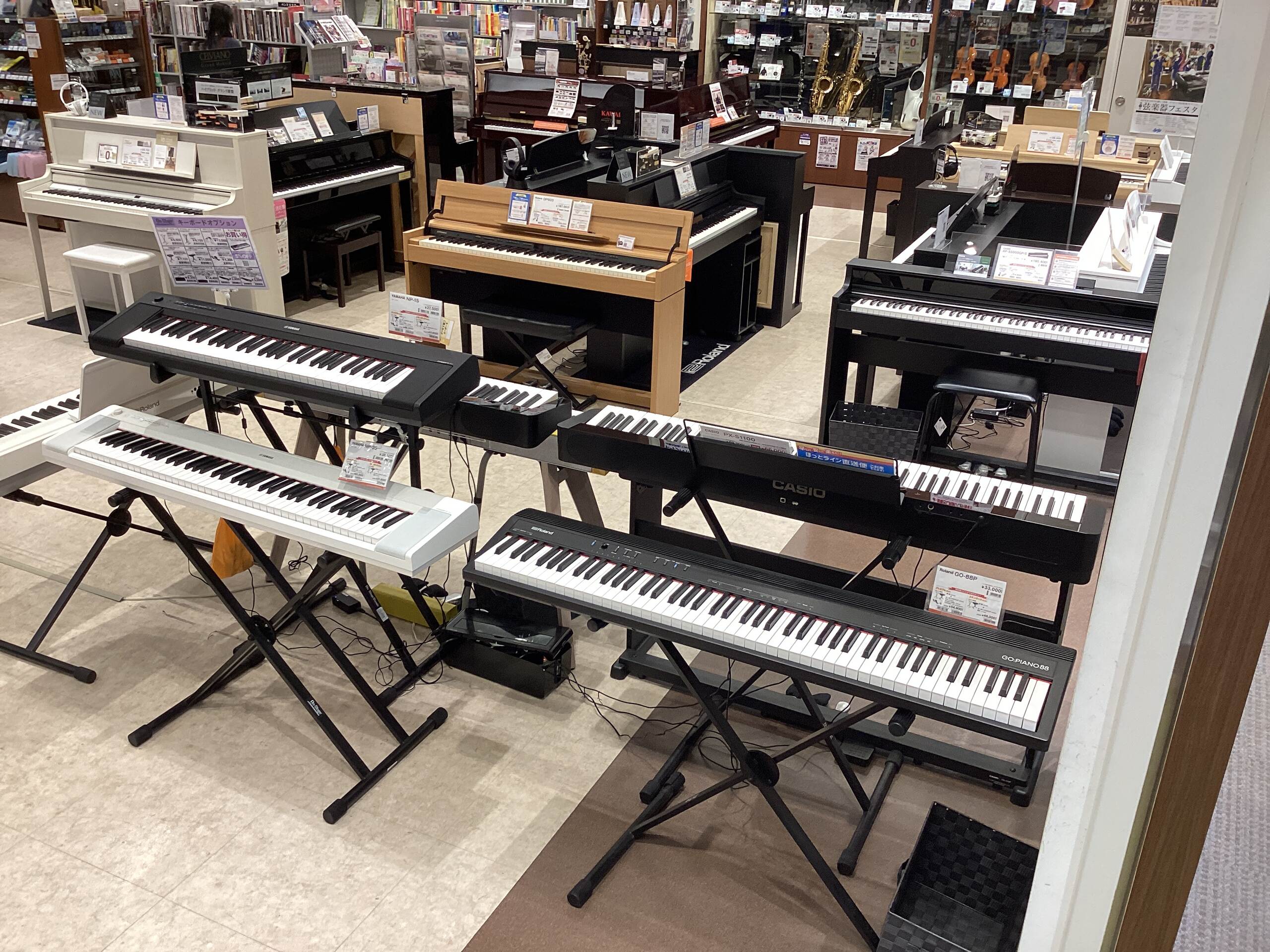【キーボード総合】キーボードをお探しの方は南砂町スナモ店へ！(5/31更新)