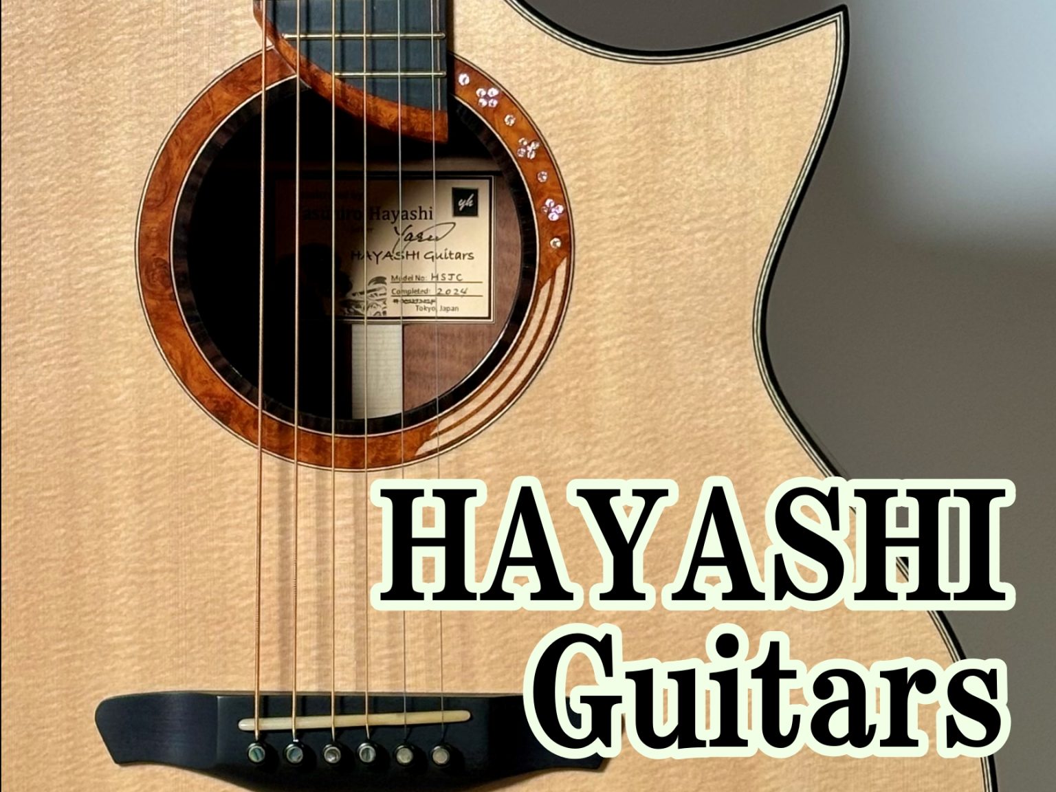 HAYASHI Guitars『Hatsune SJ-C LS/QS』入荷のご案内 ｜ 名古屋パルコ