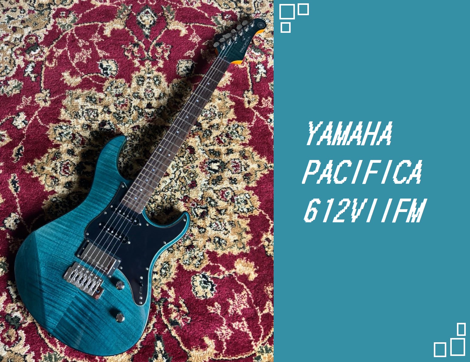 YAMAHA】PACIFICA612VIIFM IDB エレキギター 大分店に入荷致しました