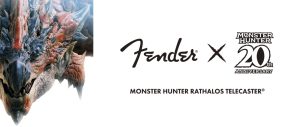 【完全受注生産】世界的人気ゲーム「モンスターハンター」 × フェンダー数量限定コラボレーションギター『Monster Hunter Rathalos Telecaster®』受注開始!!