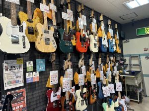 島村楽器姫路店は「テレキャスター」の品揃えが豊富！