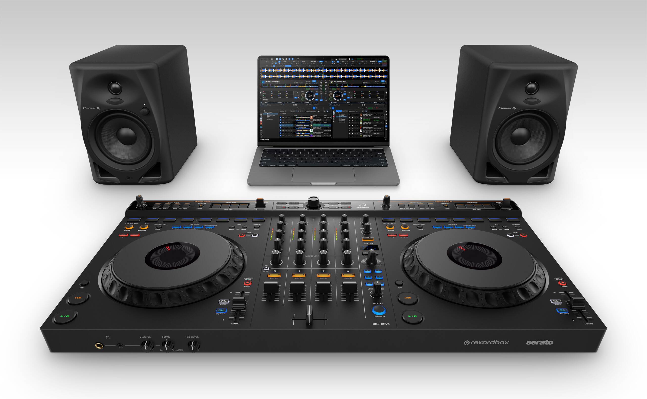 AlphaTheta/PioneerDJの新たなPCDJコントローラーDDJ-GRV6が発売開始！当店にも入荷しました！