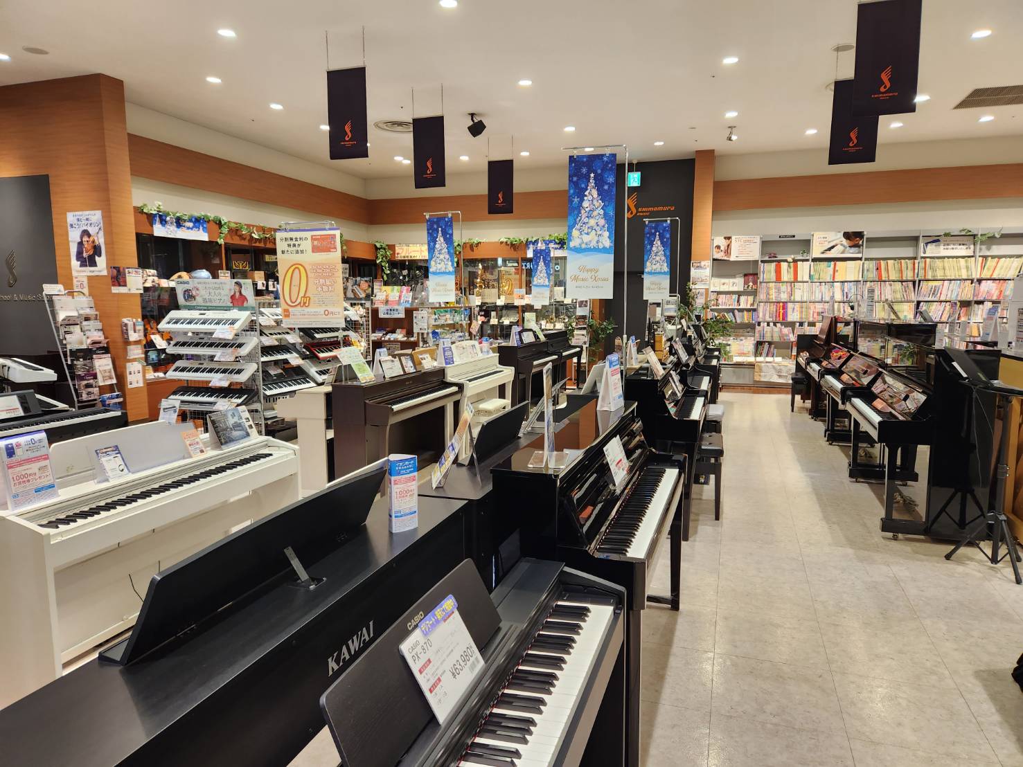電子ピアノのご相談は島村楽器イオンモール日の出店へ！【電子ピアノ展示一覧】