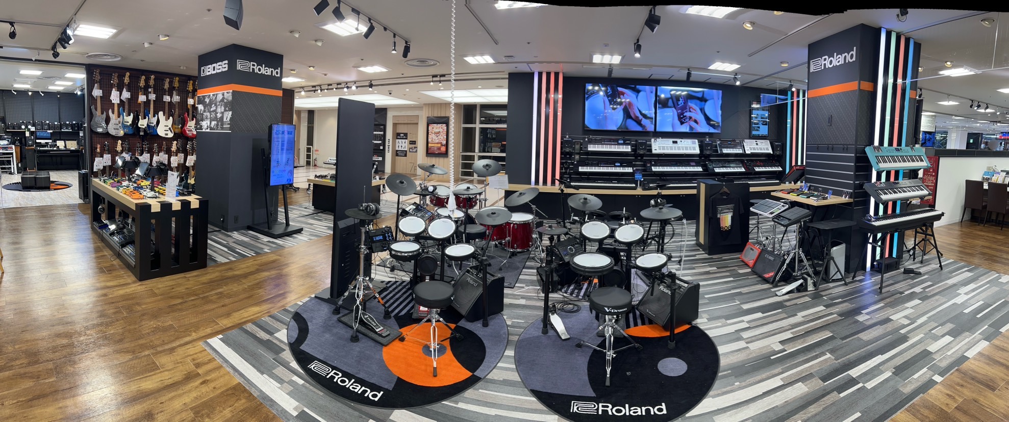 【国内初！】ショップインショップ、Frontier Space『Roland × Shimamura Kawasaki』がオープンいたしました！