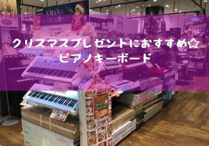クリスマスプレゼントに！おすすめピアノキーボード♪