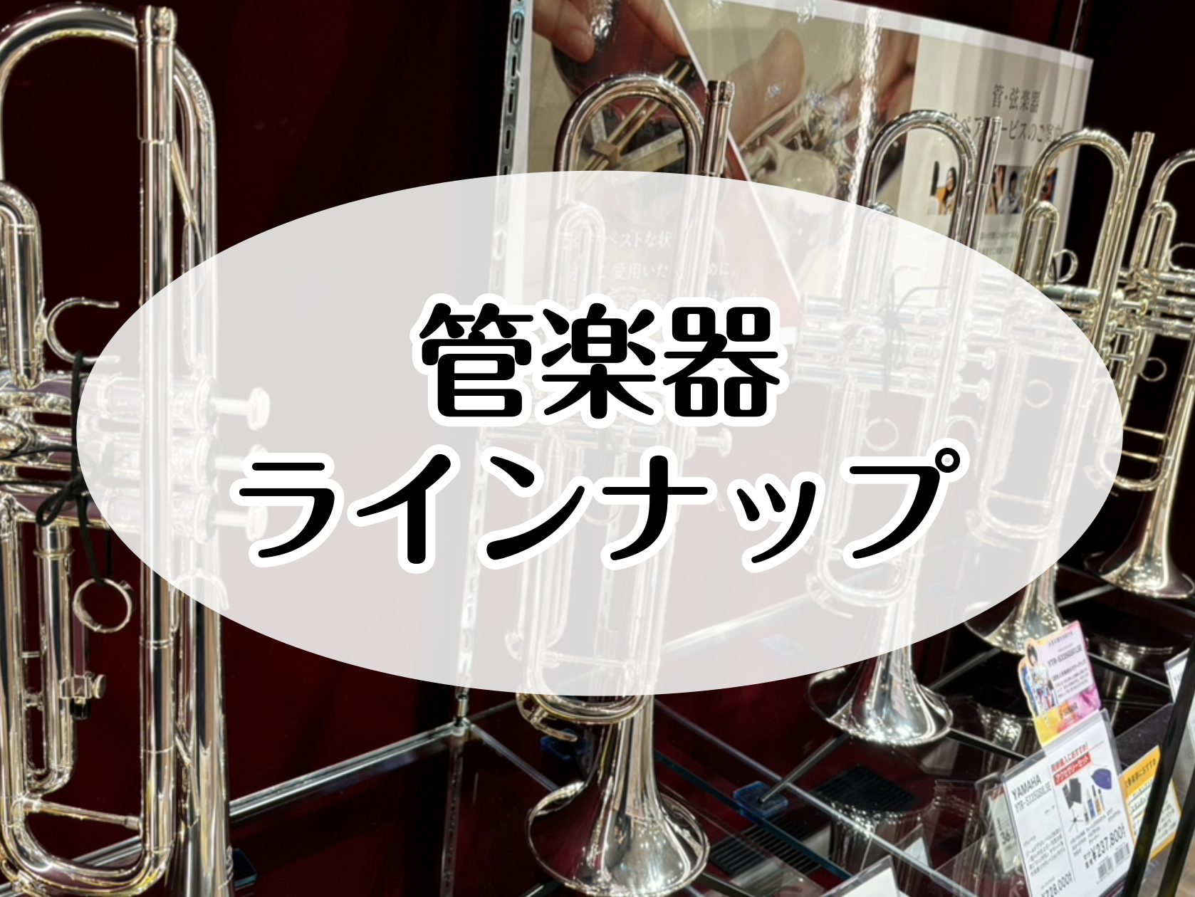 管楽器を選ぶなら島村楽器ダイナシティ小田原店へ！