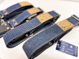 【入荷しました！】Grande uomo 倉敷デニム使用「デニムギターストラップ」【グランデ・ウオモ】