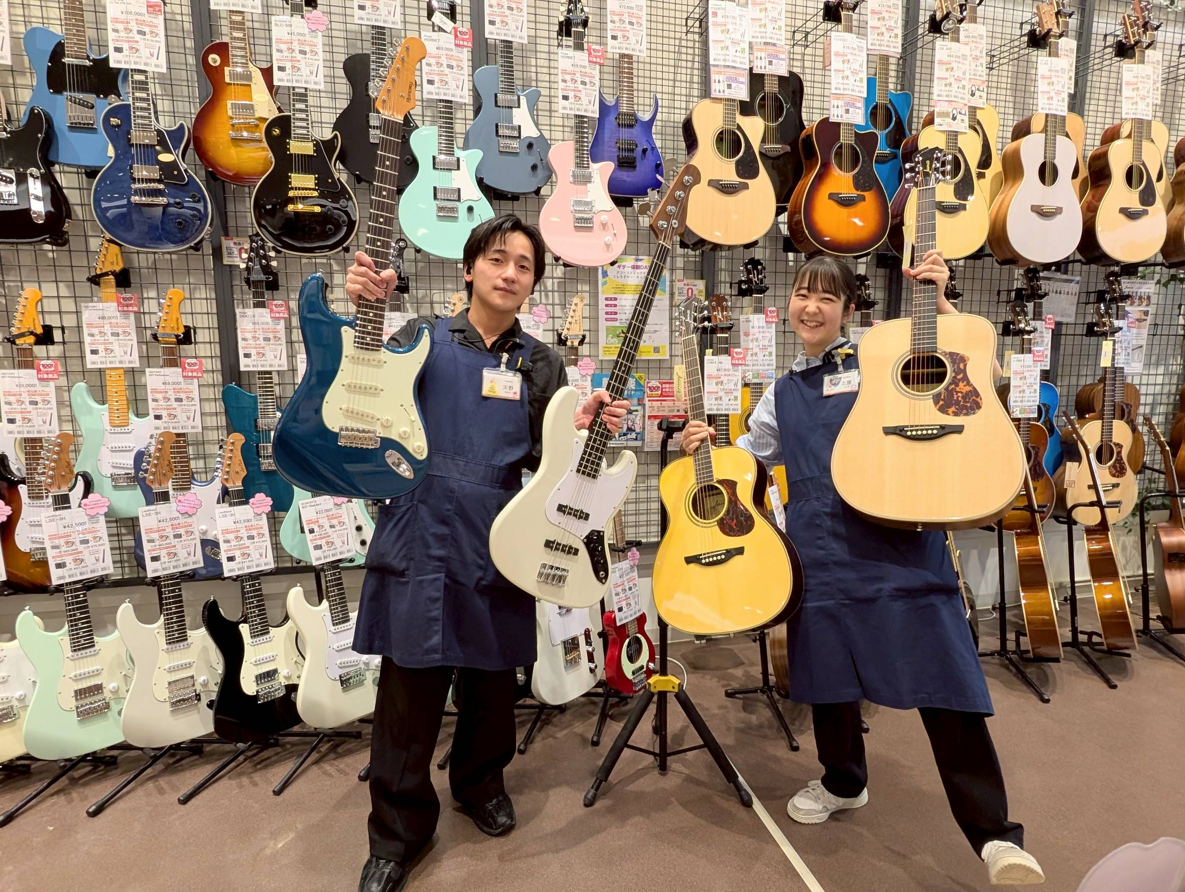 GWに軽音楽をはじめよう！ギター、ベースにシンセサイザー、電子ドラム！ 多数取り揃えています！