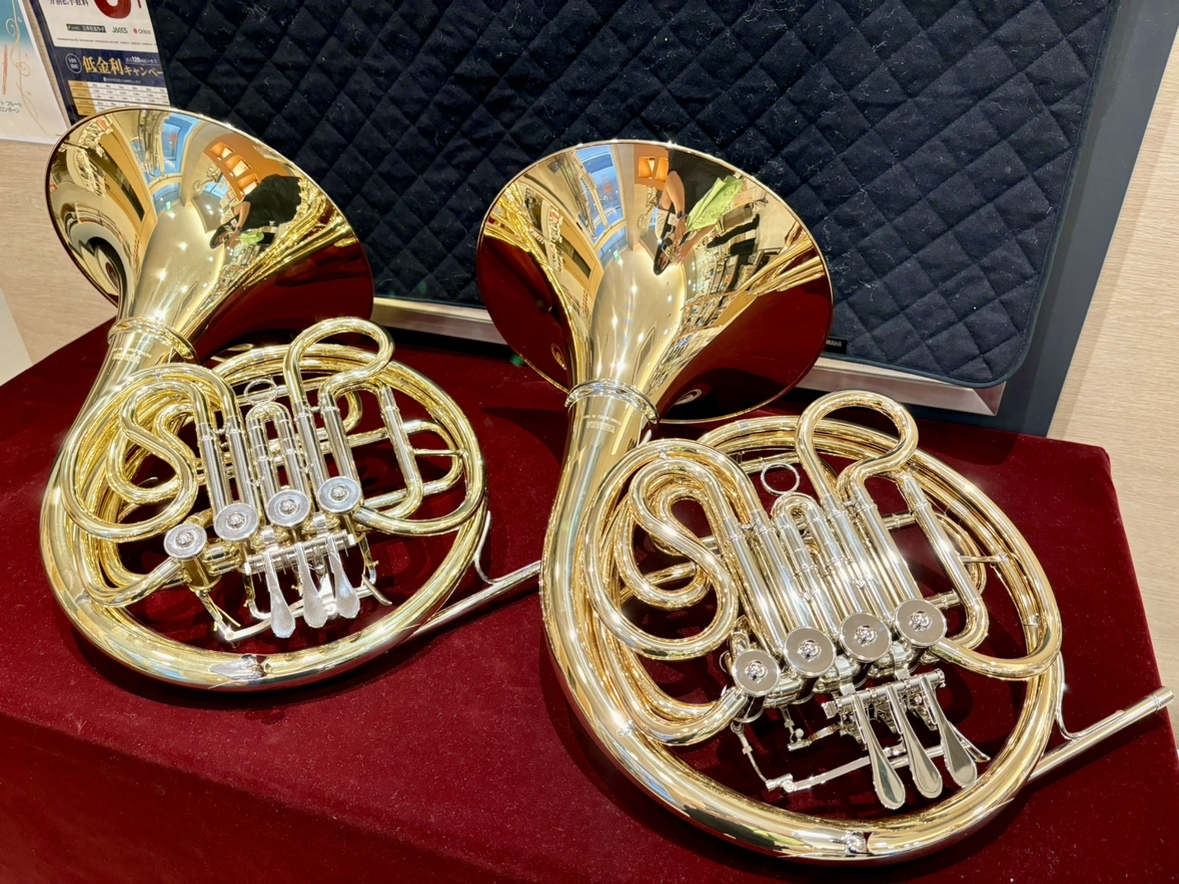 ヤマハフルダブルホルン】YHR-567D・YHR-567GDB入荷しました