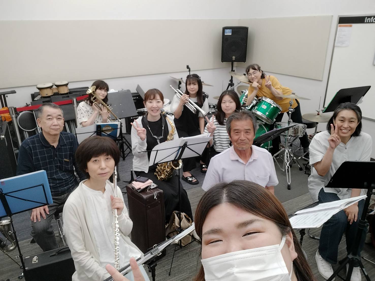 【吹奏楽サークル】ちゃやすい通信vol.67 ～6/15（日）練習レポート～