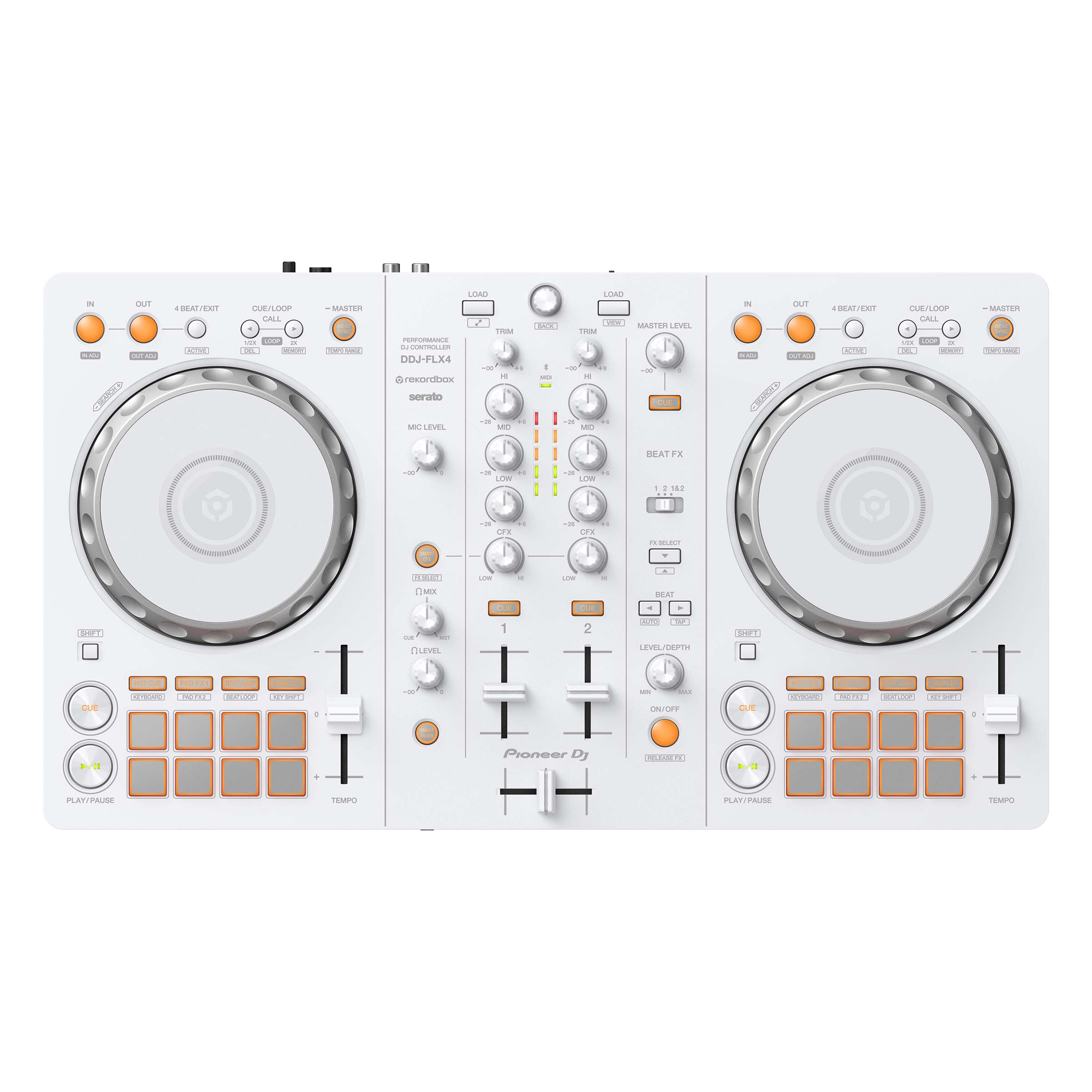 定番DJコントローラーDDJ-FLX4-W（限定カラー）発売！！