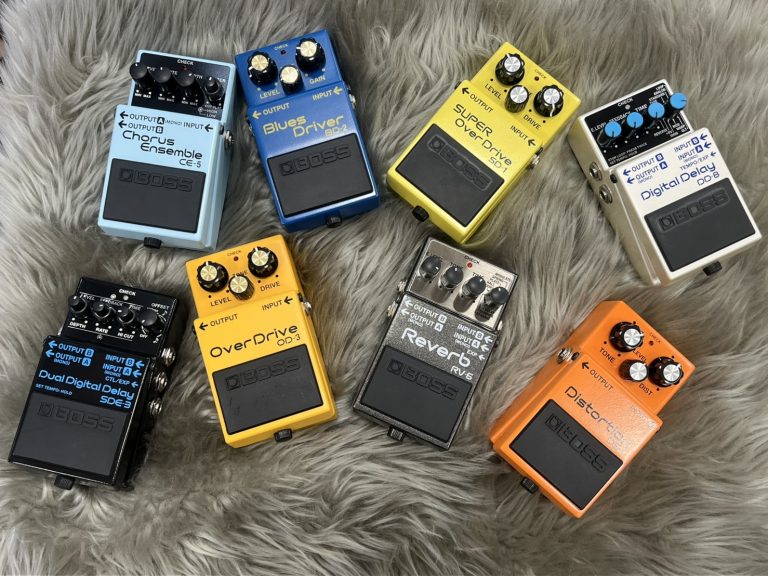 BOSS歪みペダル5大比較！BD-2・SD-1・OD-3・DS-1・MT-2の違いと選び方【徹底解説】