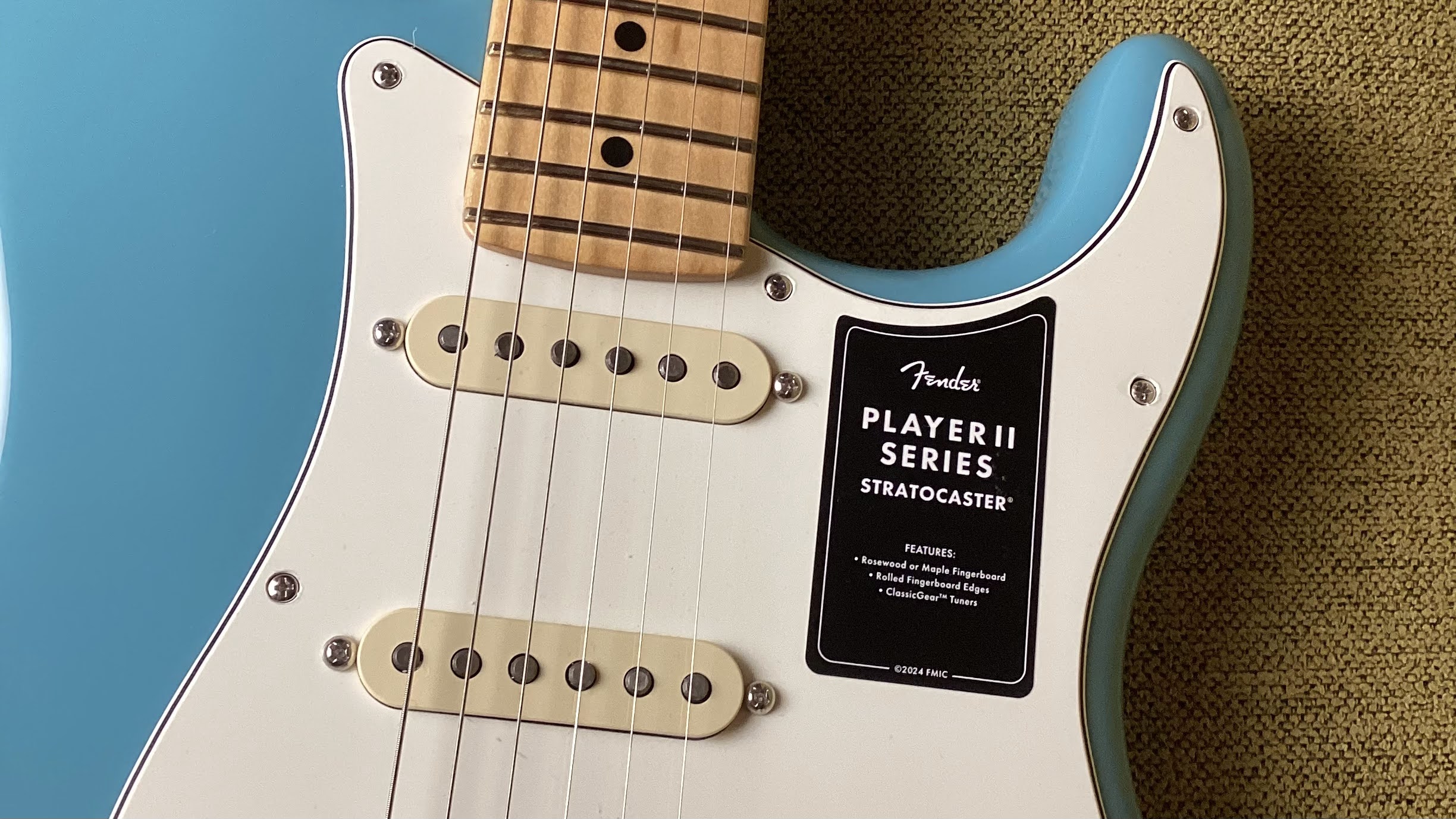 Fender PlayerⅡ #2実機を見て感じる、考えるエレキギター