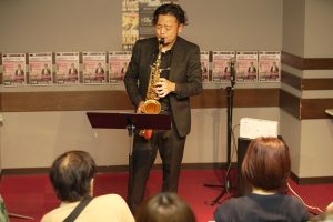 【レポート】＜管楽器フェスタ特別イベント　MAEDA YUKI　Saxophone LOUNGE＞終了いたしました！