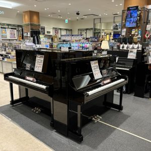 【中古アップライトピアノ展示ラインナップ】浜松市内でお探しならイオンモール浜松市野店へ！