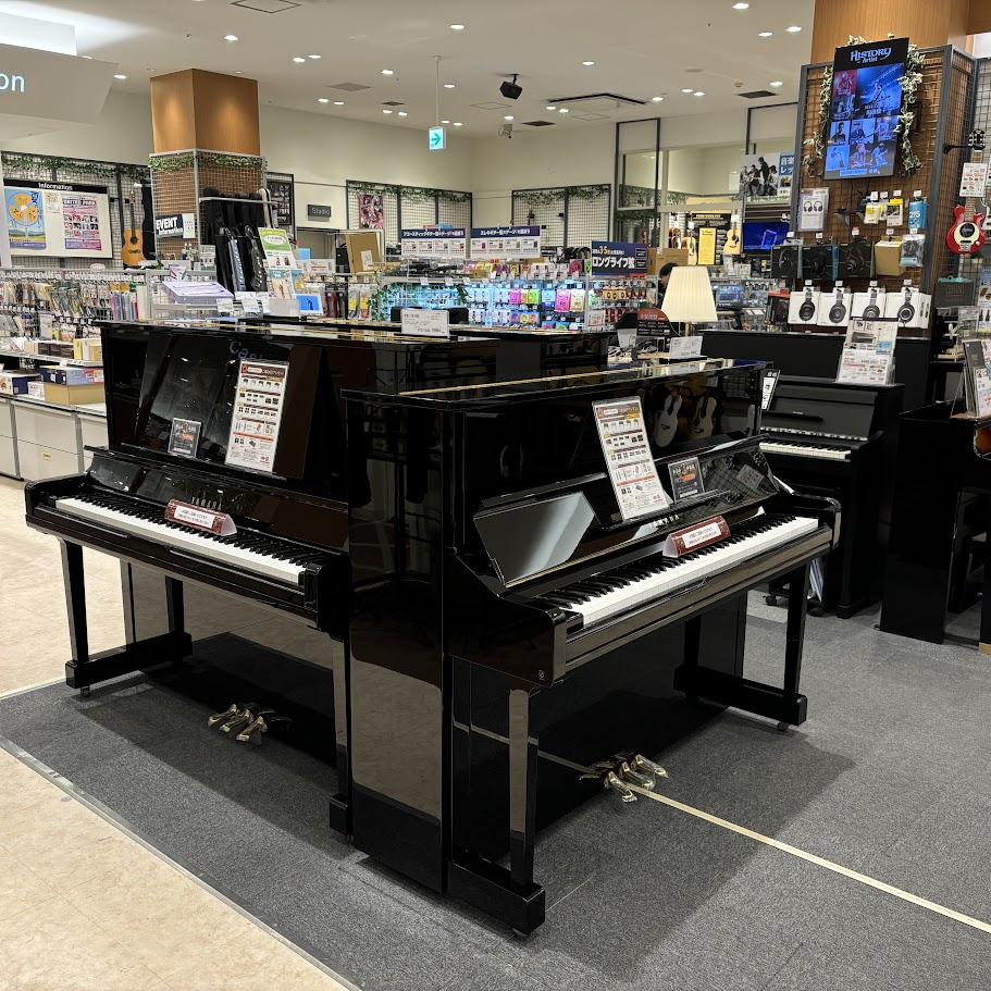 【中古アップライトピアノ展示ラインナップ】浜松市内でお探しならイオンモール浜松市野店へ！