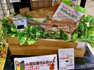 ウクレレを始めるなら、ららぽーと新三郷店へ！