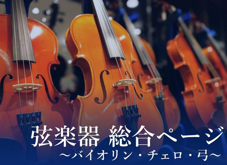 【弦楽器】バイオリンを選ぶなら、島村楽器イオンレイクタウン店へご相談ください♪