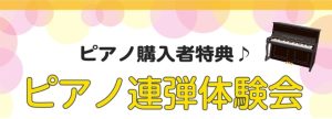 【アフターサポート】ご購入者様限定　ピアノ連弾会