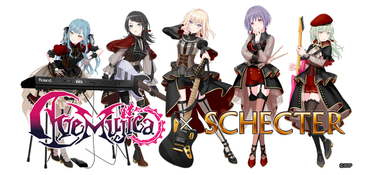 【受注承ります！】SCHECTER Artist Collection BanG Dream! Ave Mujicaシリーズ