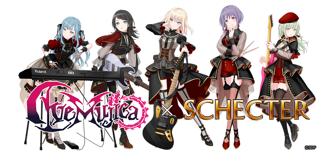 【受注承ります！】SCHECTER Artist Collection BanG Dream! Ave Mujicaシリーズ