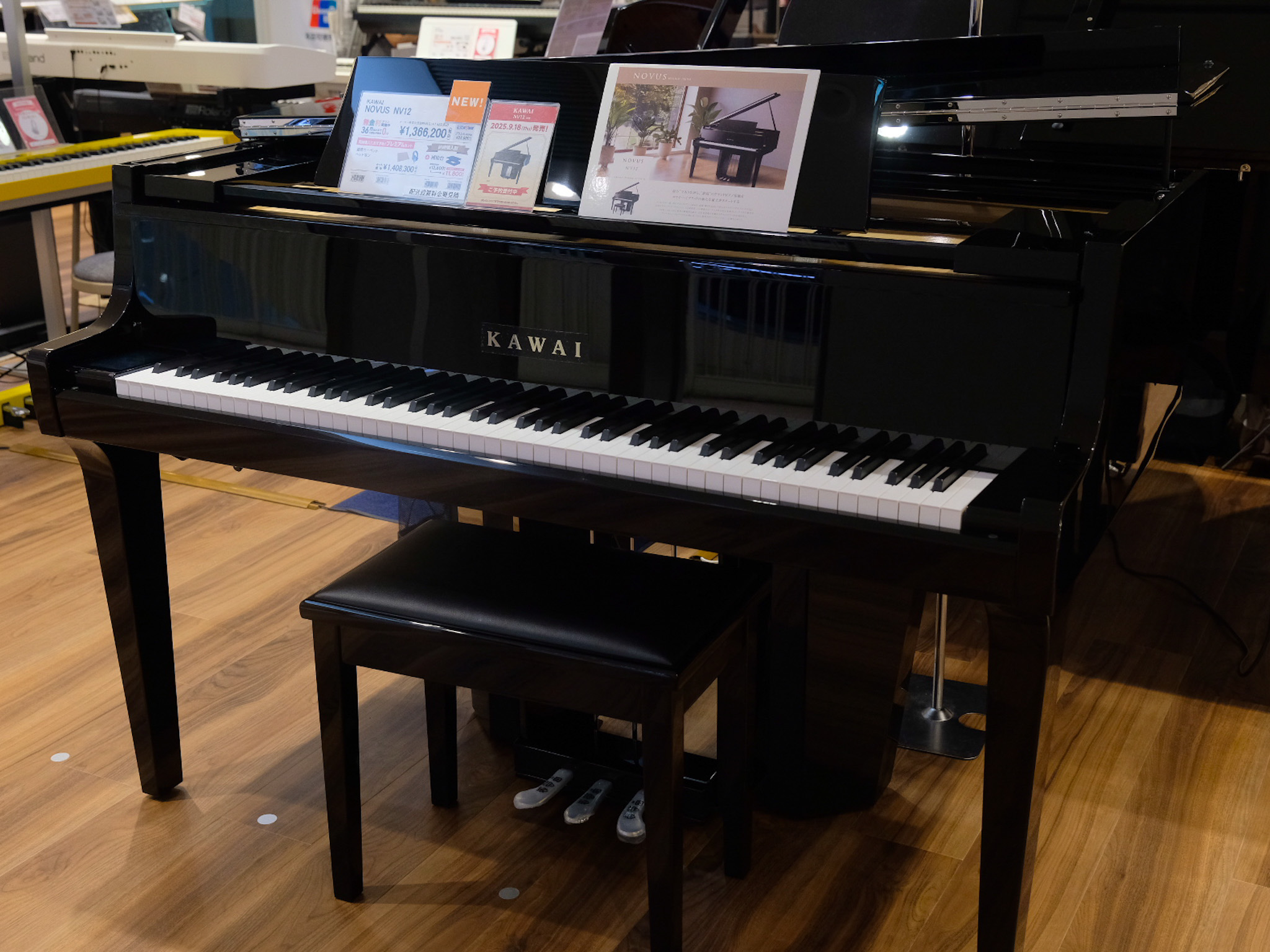 【新製品】【電子ピアノ】KAWAI（カワイ）新作モデル『NV12』『NV6』発売！絶賛展示中♪
