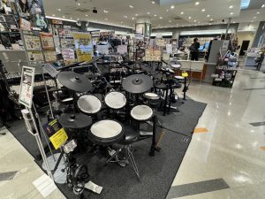 電子ドラム展示一覧🥁ドラム選びは購入後も安心なららぽーと柏の葉店へ！