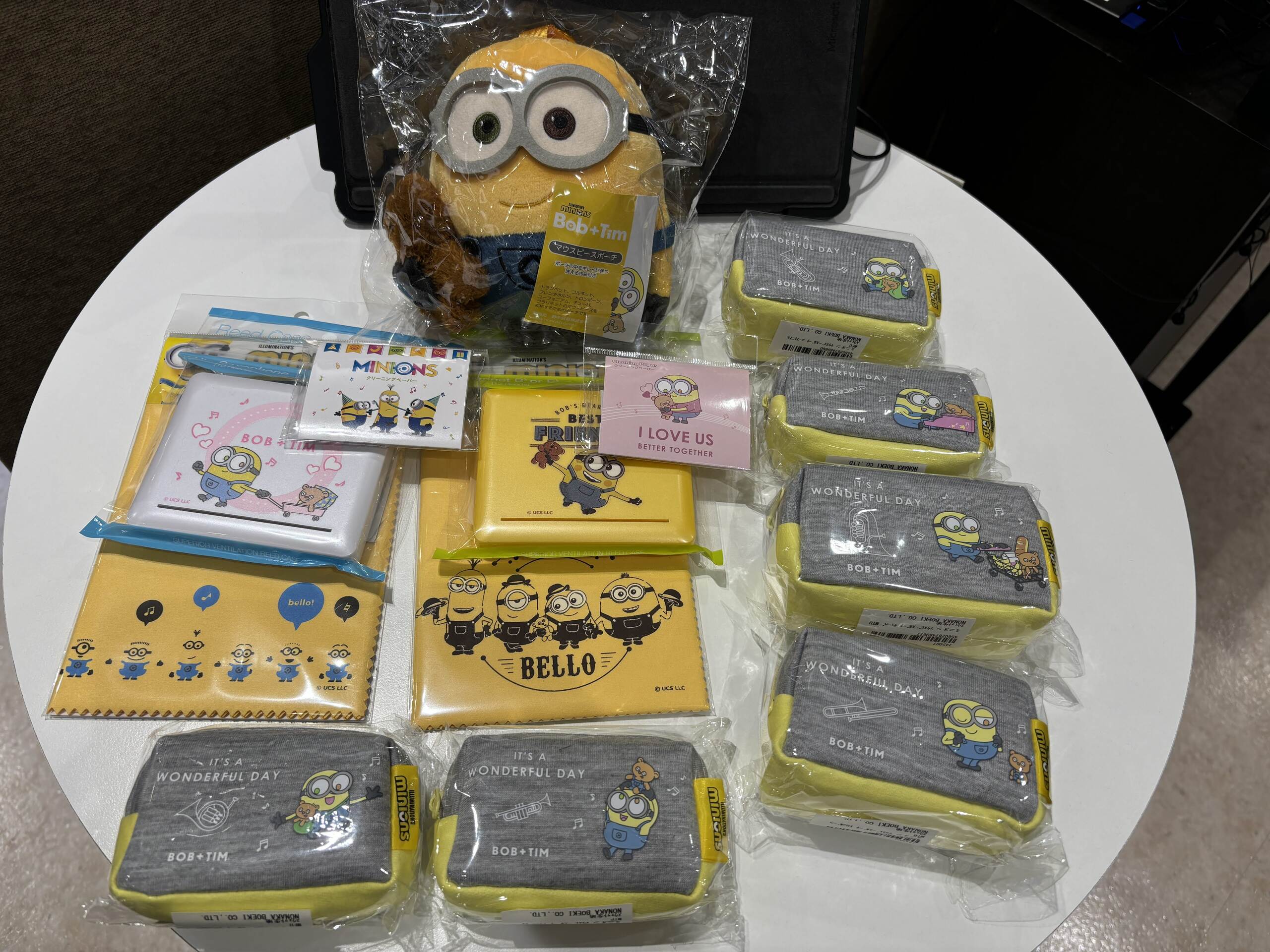 非売品　TORAPPIマウス、ピンバッジ、マイナンバーケースのセット ミニオンの可愛い管楽器アクセサリーが新発売！マウスピースケース