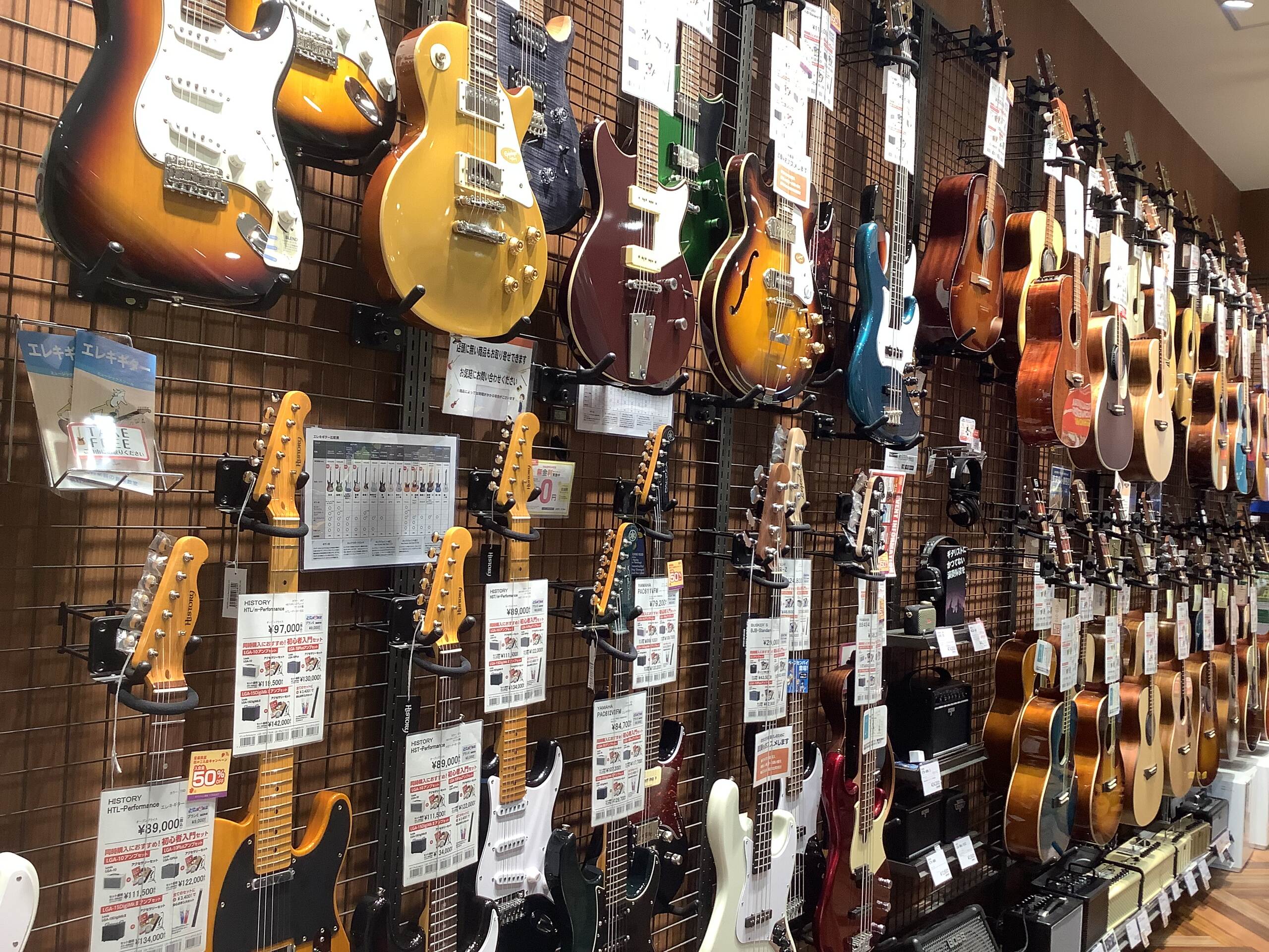 【エレキベース】初心者におすすめの機種揃ってます！店頭展示品のご紹介