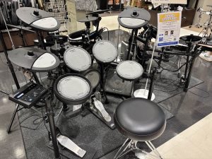 【電子ドラム】話題の機種まで複数展示しております！電子ドラムを試すならぜひイオンモールりんくう泉南店へ！