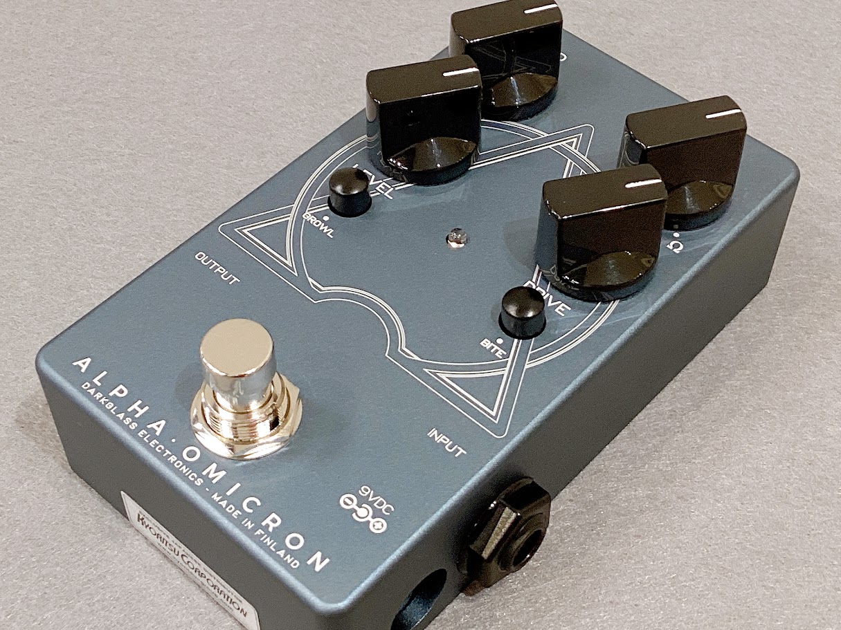 フィンランド発のエフェクター！Darkglass Electronics「Alpha Omicron