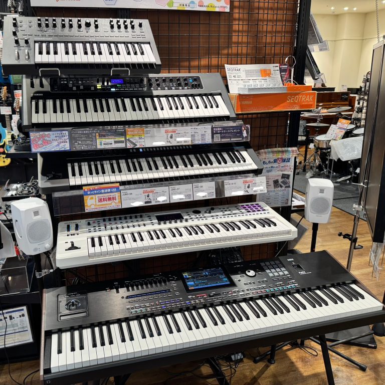 島村楽器エミテラス所沢店シンセサイザー&ステージキーボード総合案内ページ